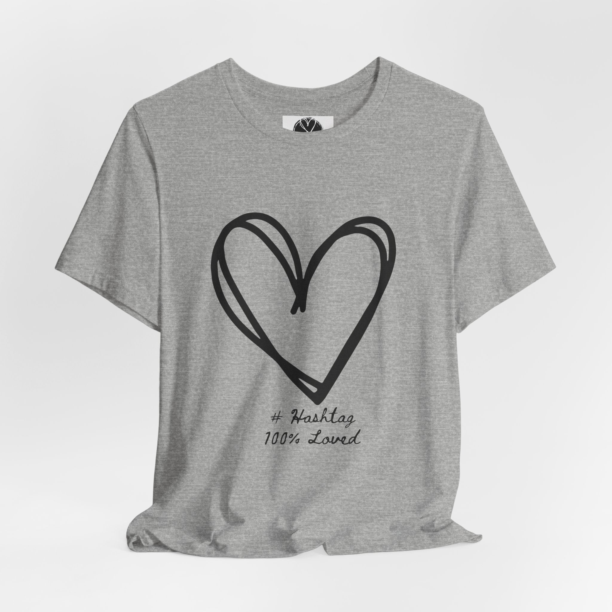 The Boldness of Heart Tee | 100% Loved Graphic T-Shirt