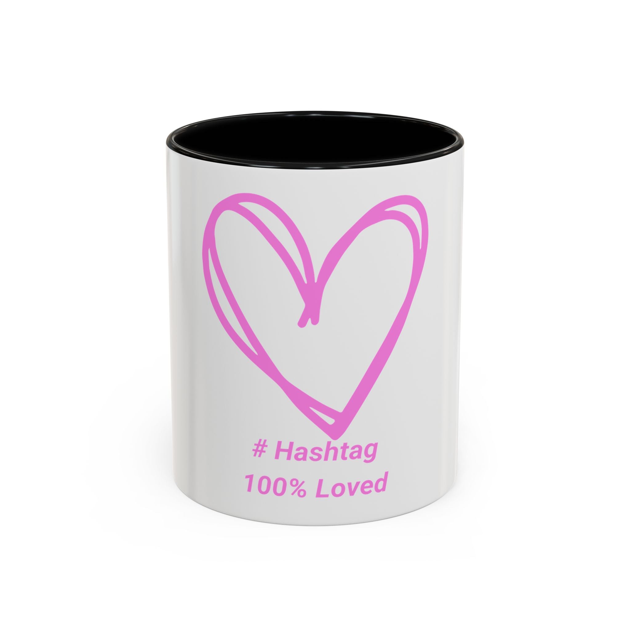 "Made with Love" Ceramic Mug — Heart Accent Edition (11oz & 15oz)