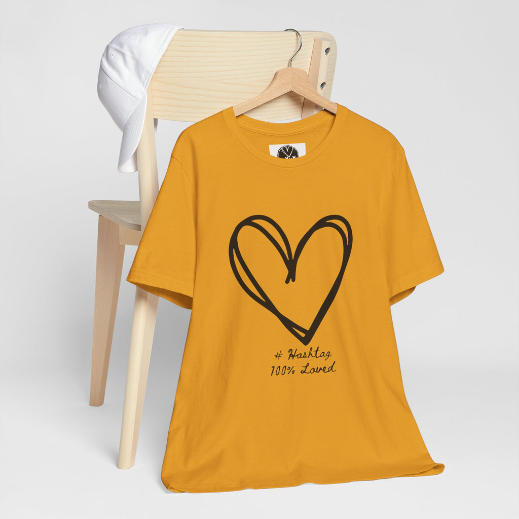 The Boldness of Heart Tee | 100% Loved Graphic T-Shirt