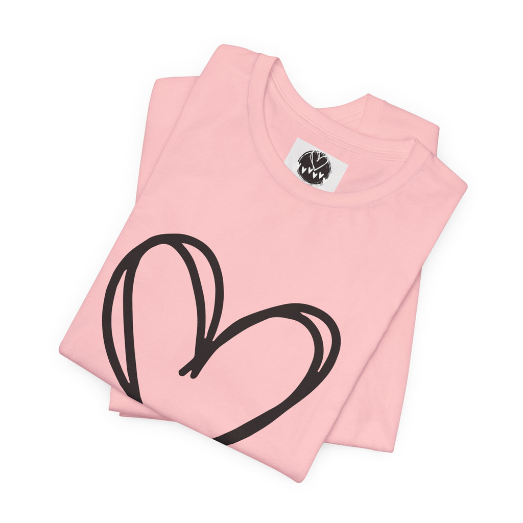 The Boldness of Heart Tee | 100% Loved Graphic T-Shirt