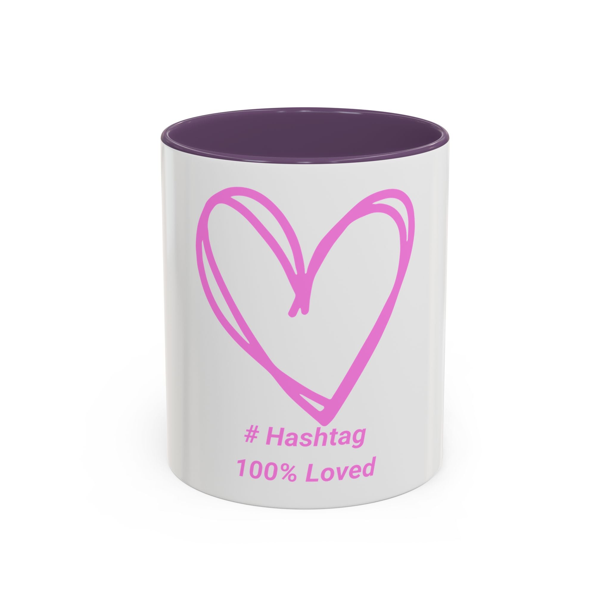 "Made with Love" Ceramic Mug — Heart Accent Edition (11oz & 15oz)