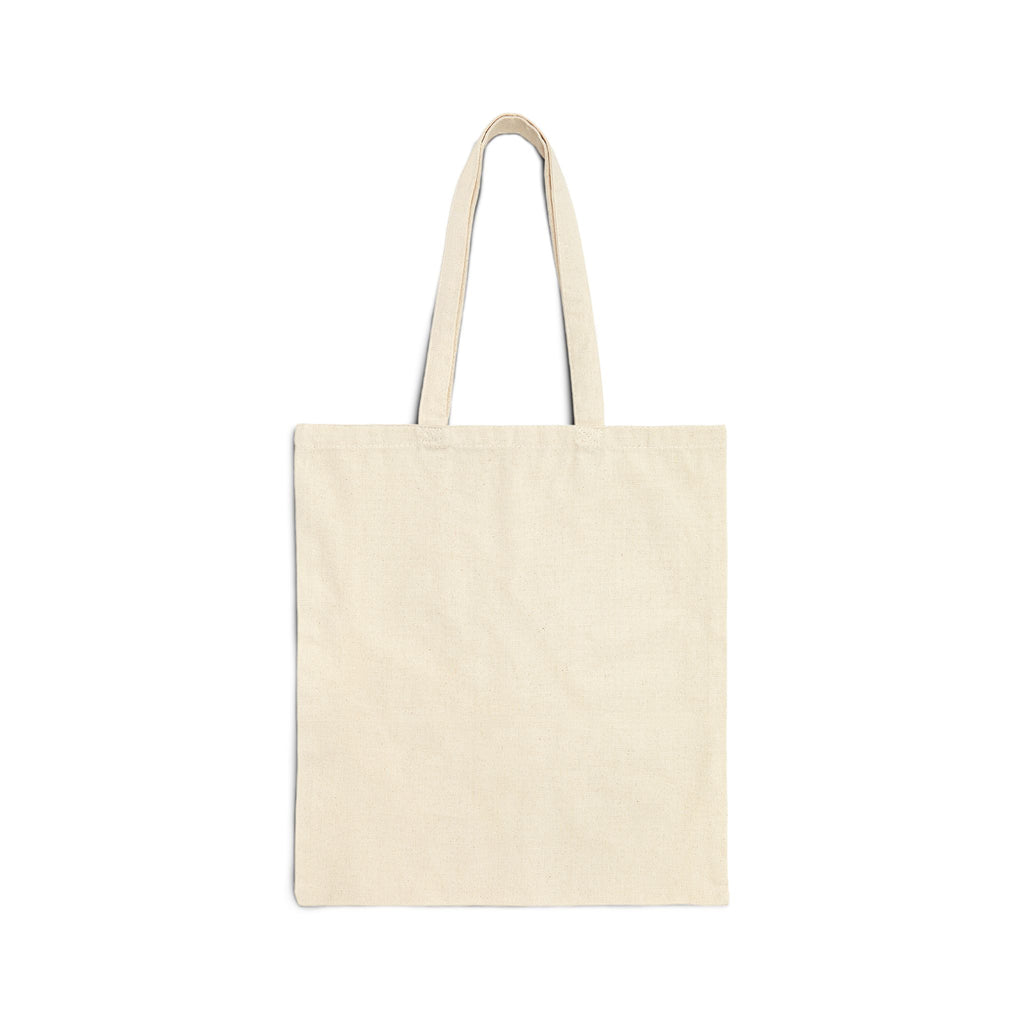 Canvas Tote Bag — Pink Hand-Drawn Heart Minimalist Grocery & Gift Bag