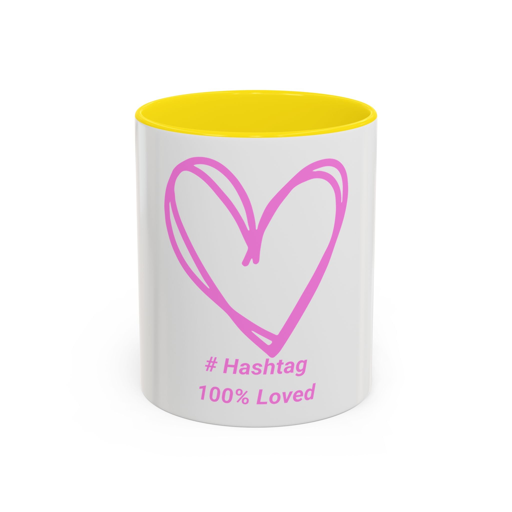"Made with Love" Ceramic Mug — Heart Accent Edition (11oz & 15oz)