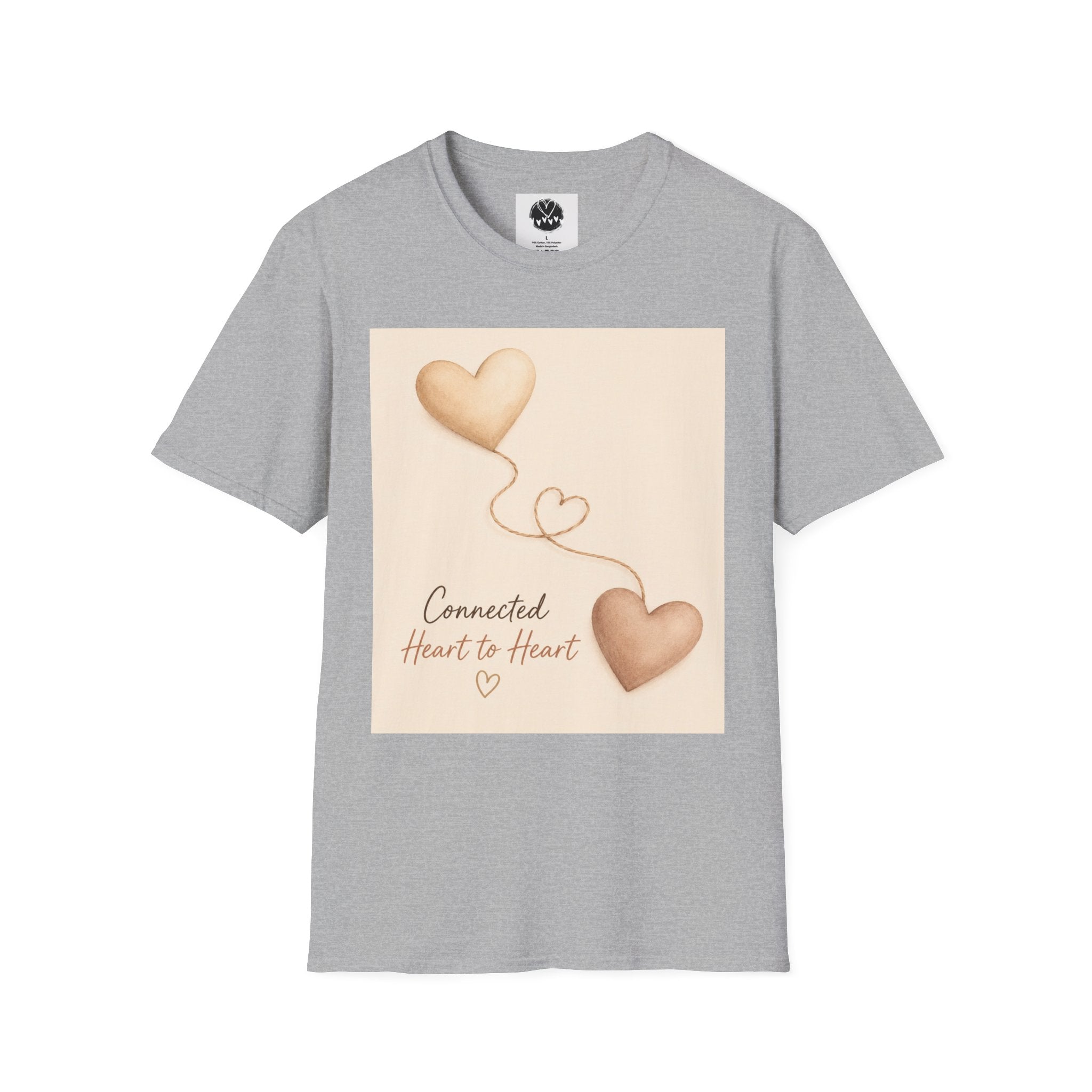 Connected Hearts Tee | Love Balloon Illustration | Heart2Heart
