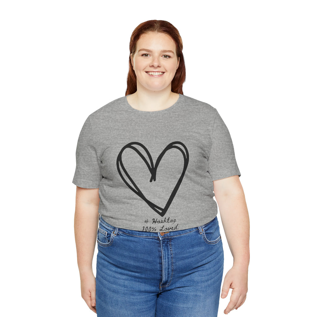 The Boldness of Heart Tee | 100% Loved Graphic T-Shirt