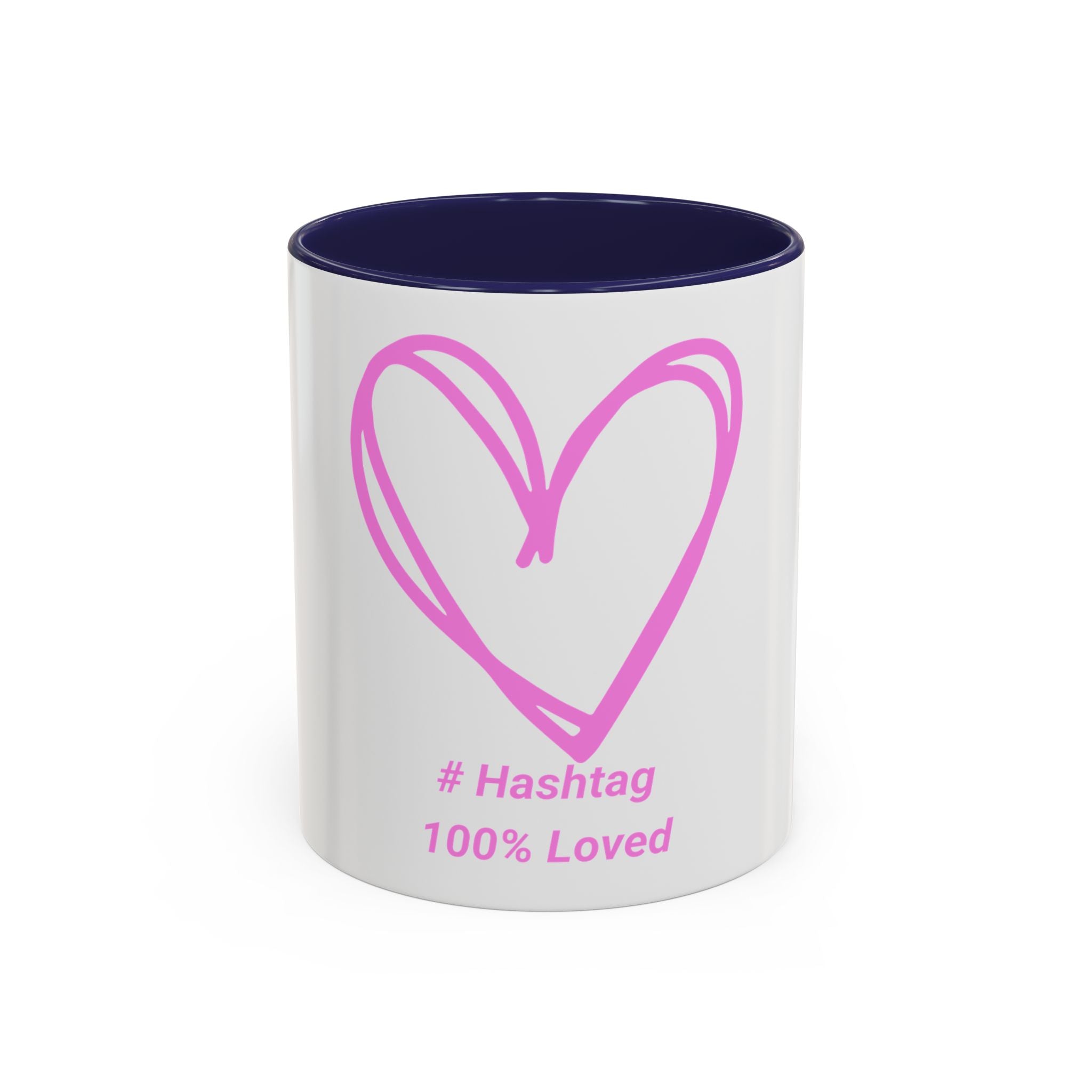 "Made with Love" Ceramic Mug — Heart Accent Edition (11oz & 15oz)