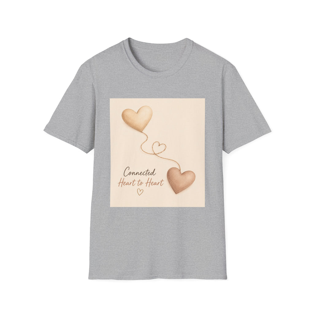Connected Hearts heart design T-Shirt | love balloon illustration