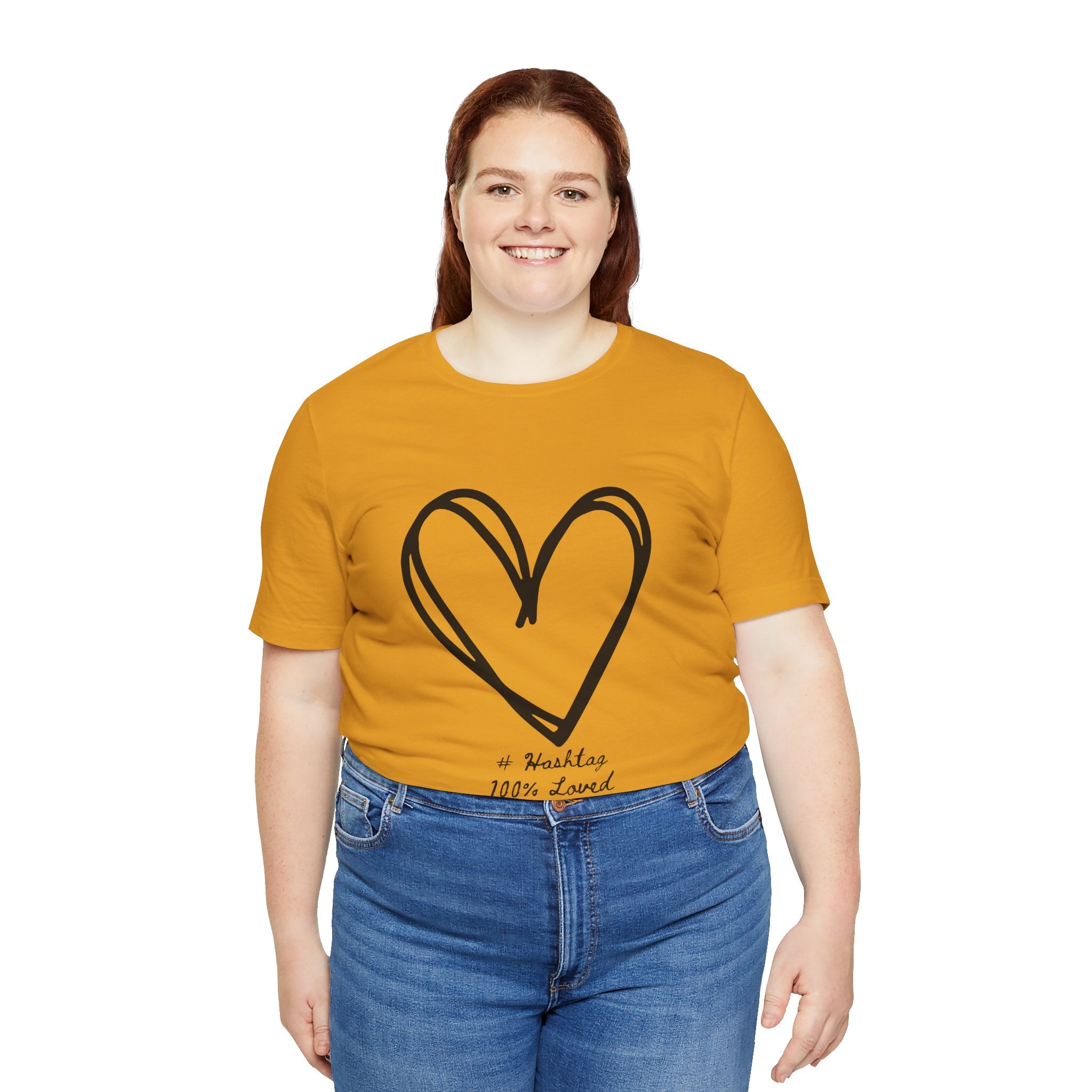 The Boldness of Heart Tee | 100% Loved Graphic T-Shirt
