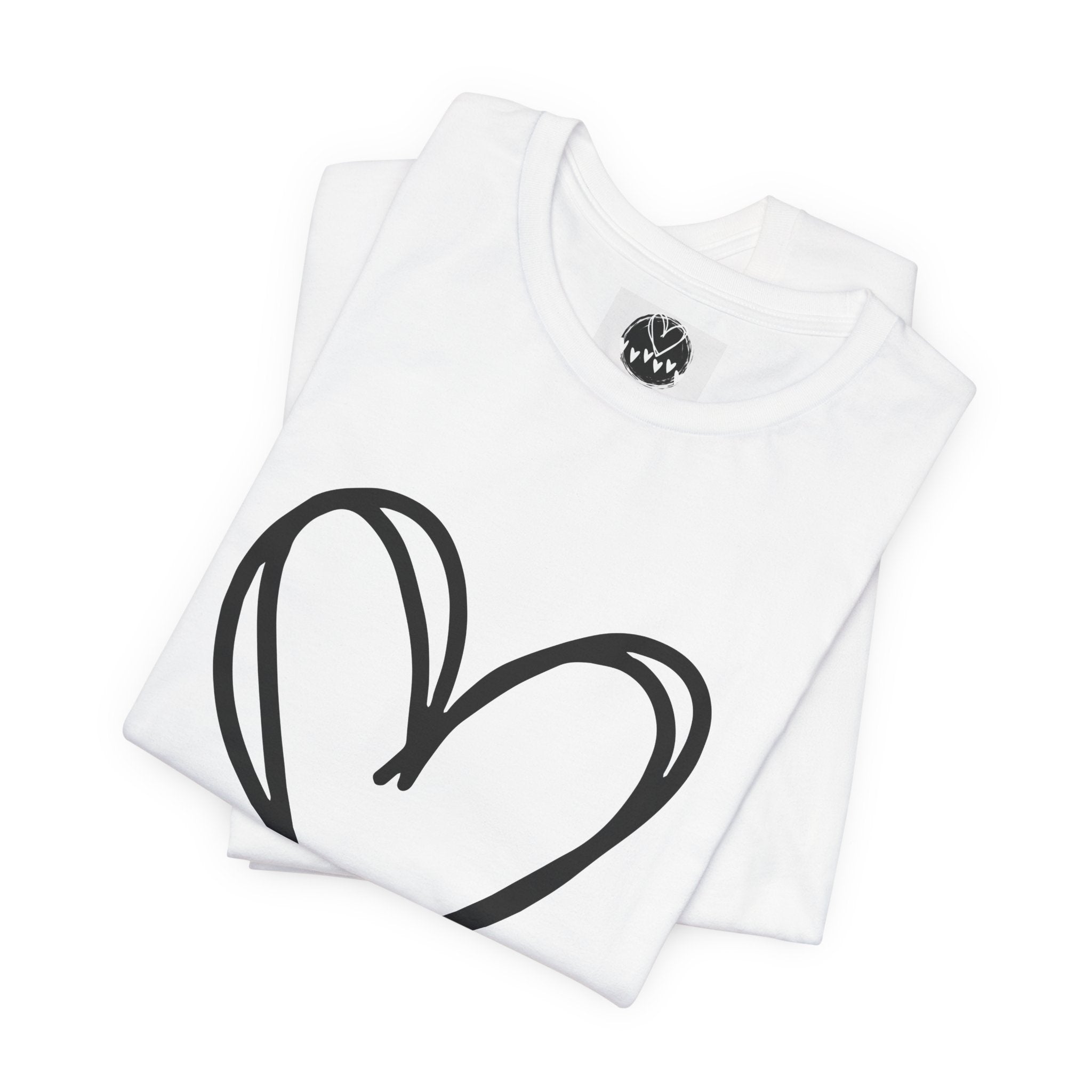 The Boldness of Heart Tee | 100% Loved Graphic T-Shirt