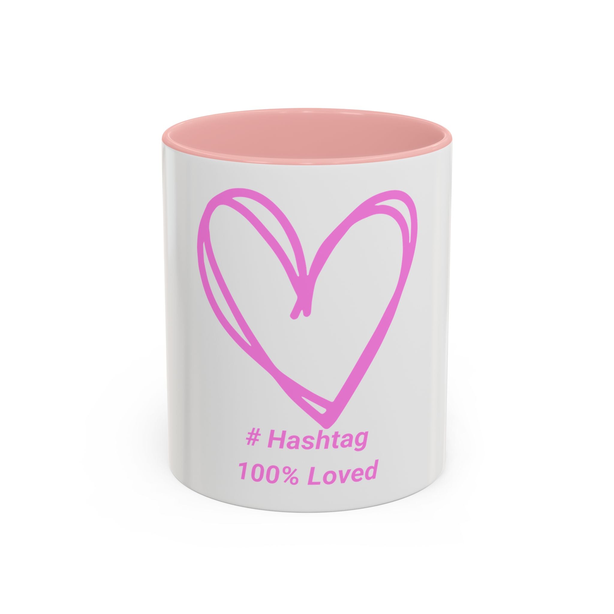 "Made with Love" Ceramic Mug — Heart Accent Edition (11oz & 15oz)