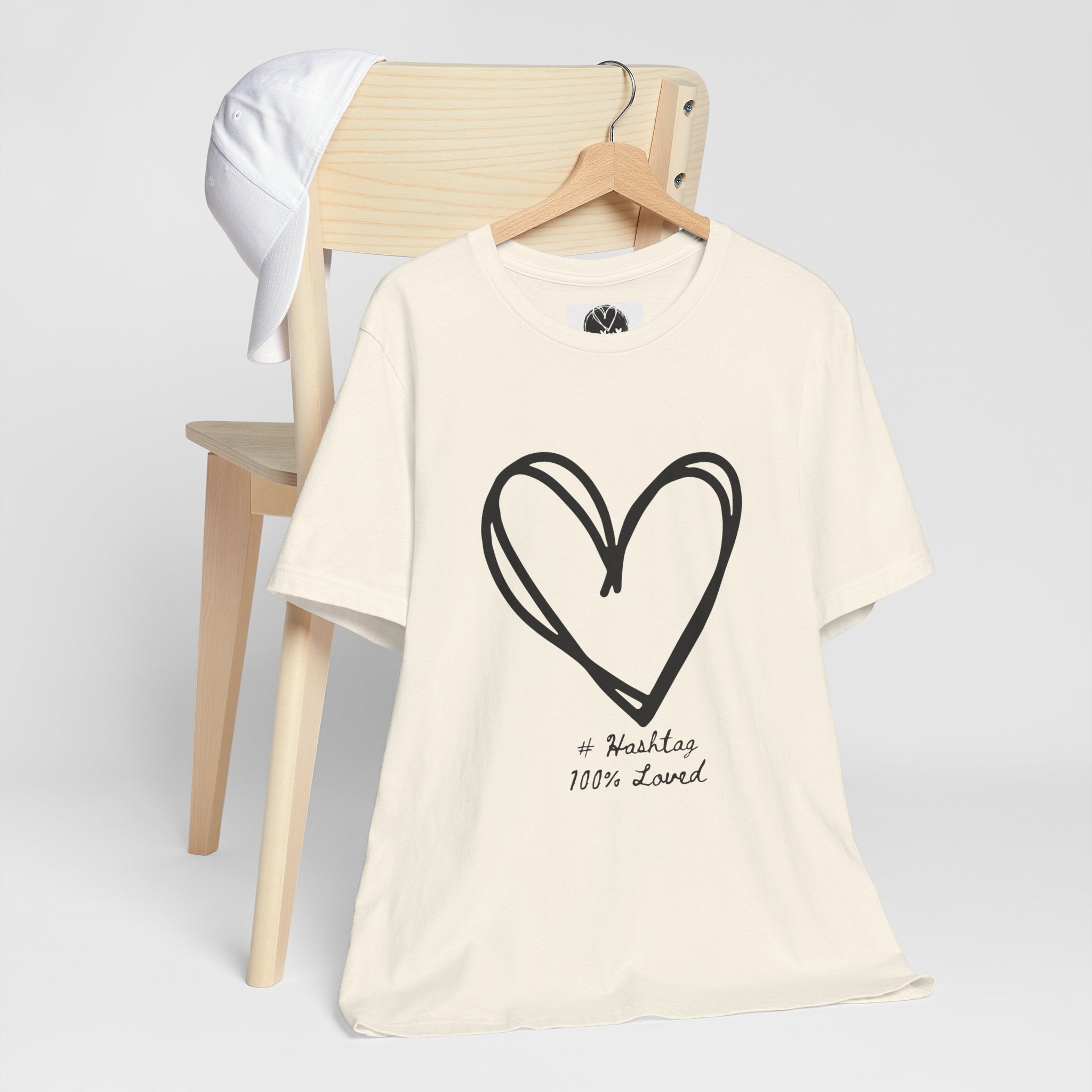 The Boldness of Heart Tee | 100% Loved Graphic T-Shirt