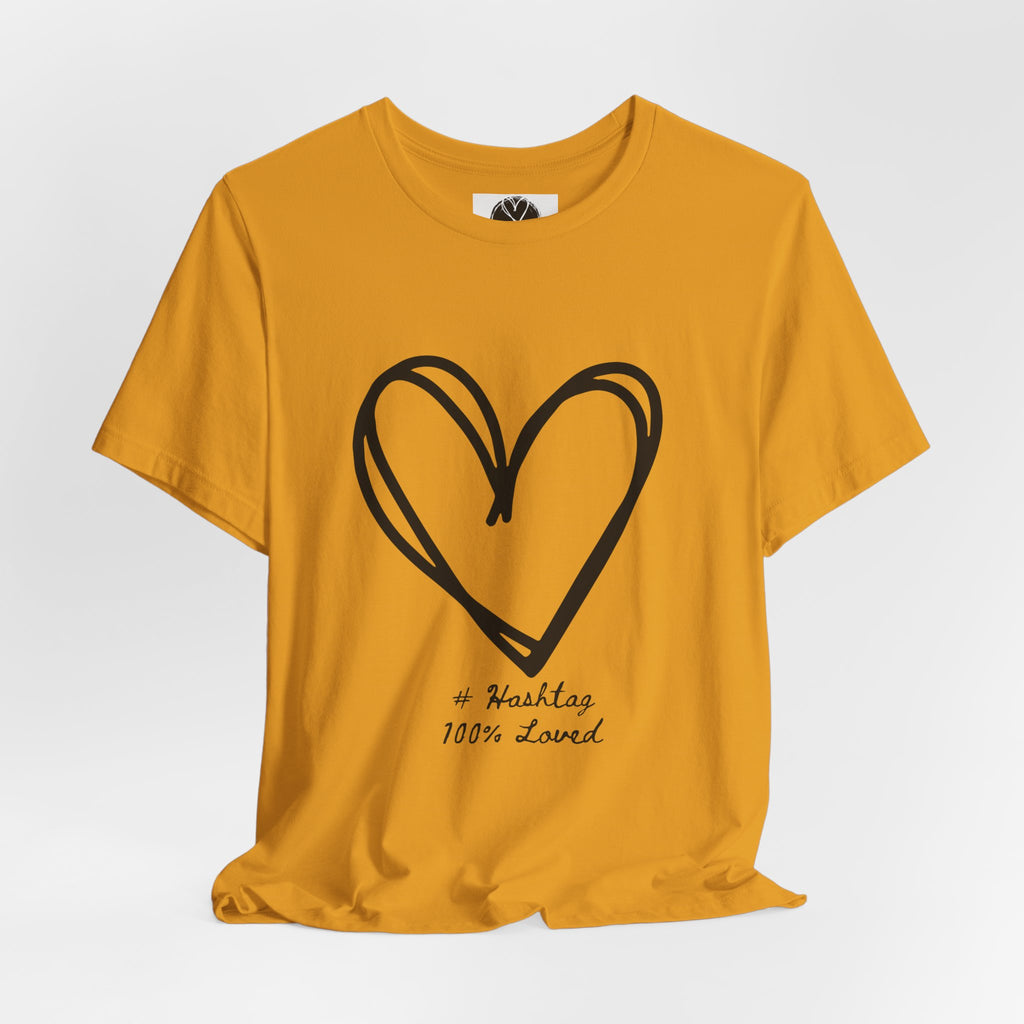 The Boldness of Heart Tee | 100% Loved Graphic T-Shirt