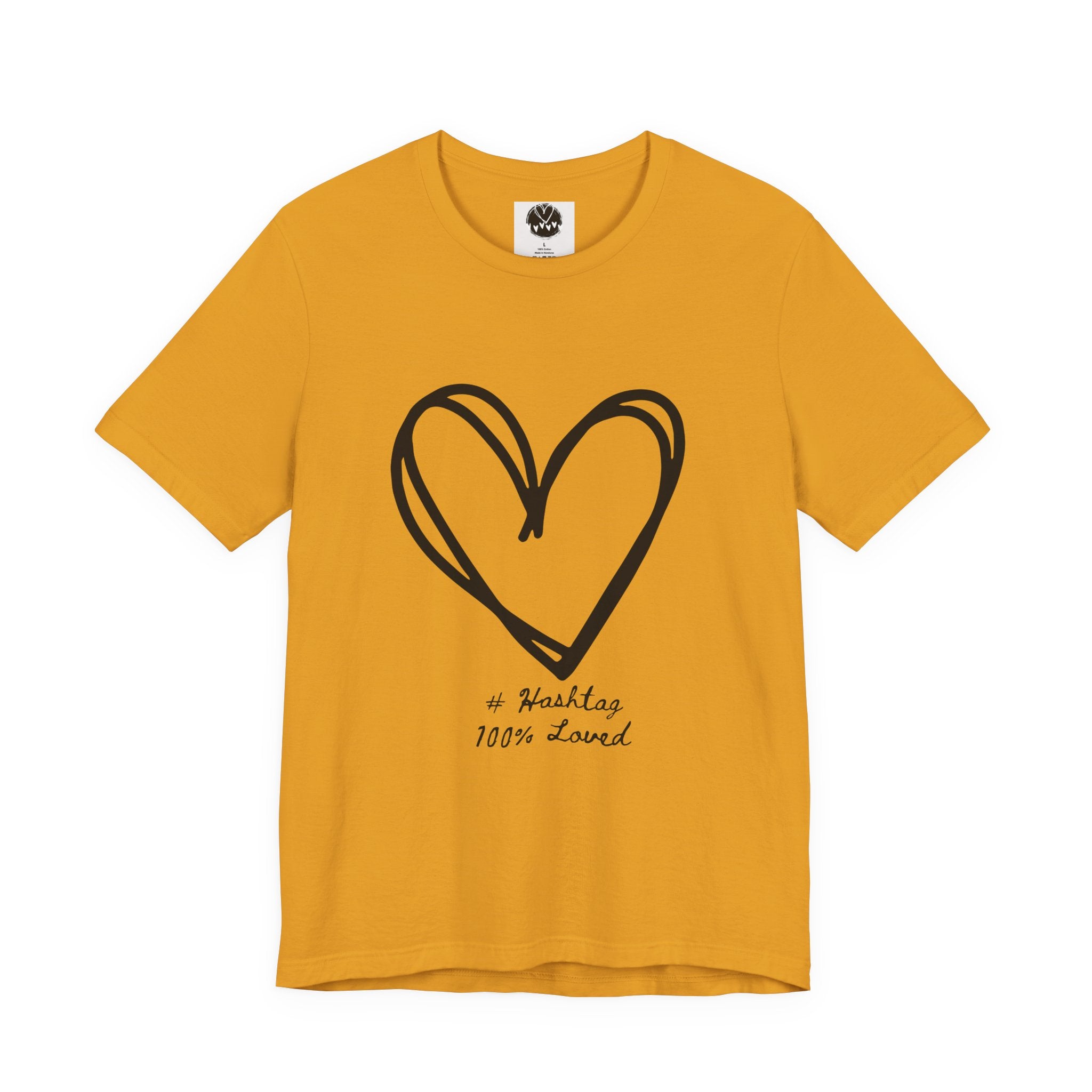 The Boldness of Heart Tee | 100% Loved Graphic T-Shirt