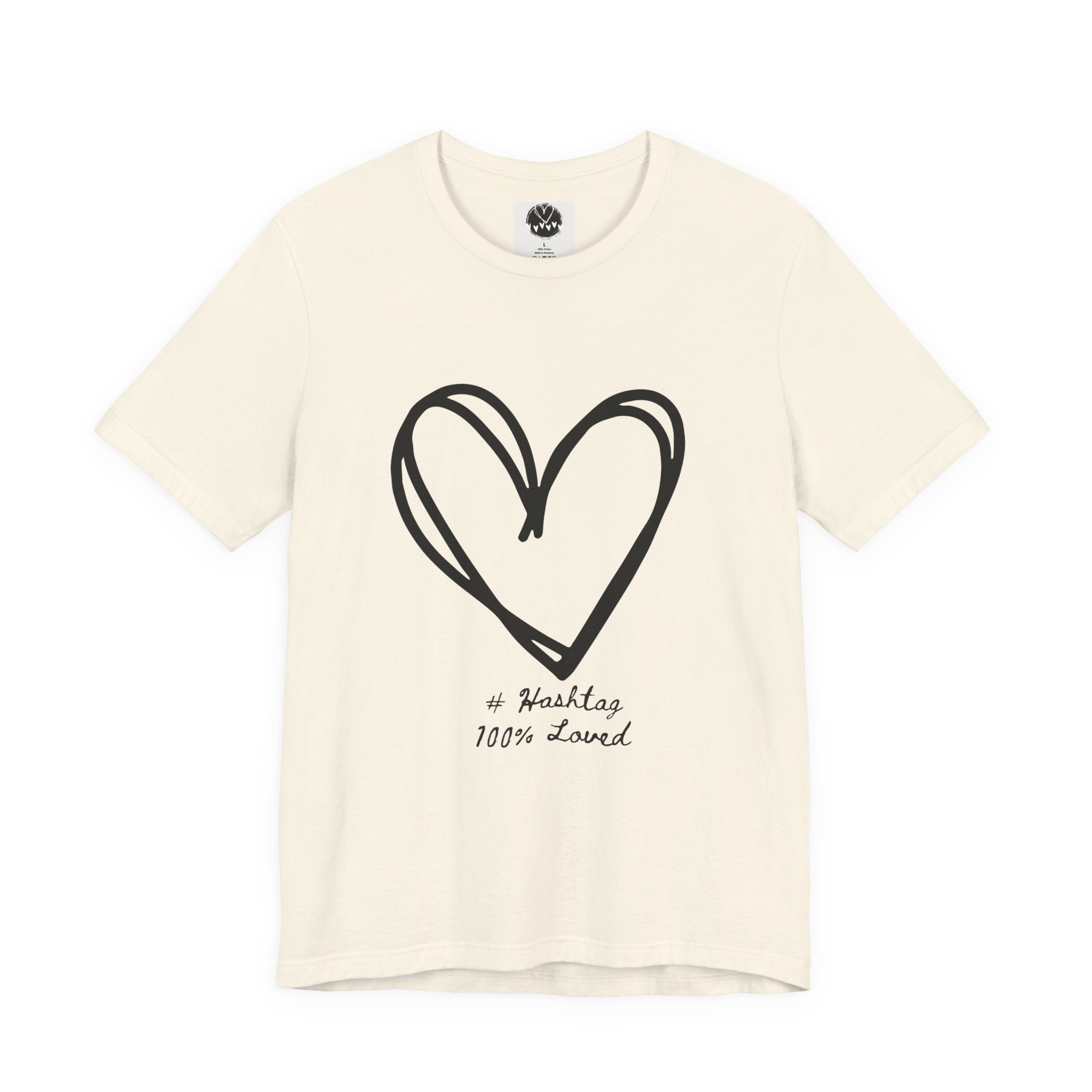 The Boldness of Heart Tee | 100% Loved Graphic T-Shirt