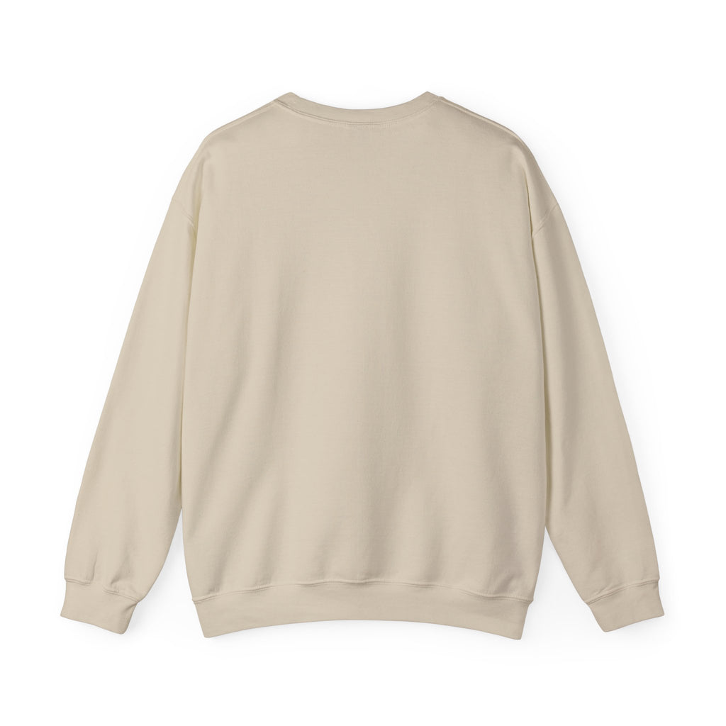Crewneck Sweatshirt — Black Heart Sketch "#Hashtag 100% Loved" Graphic