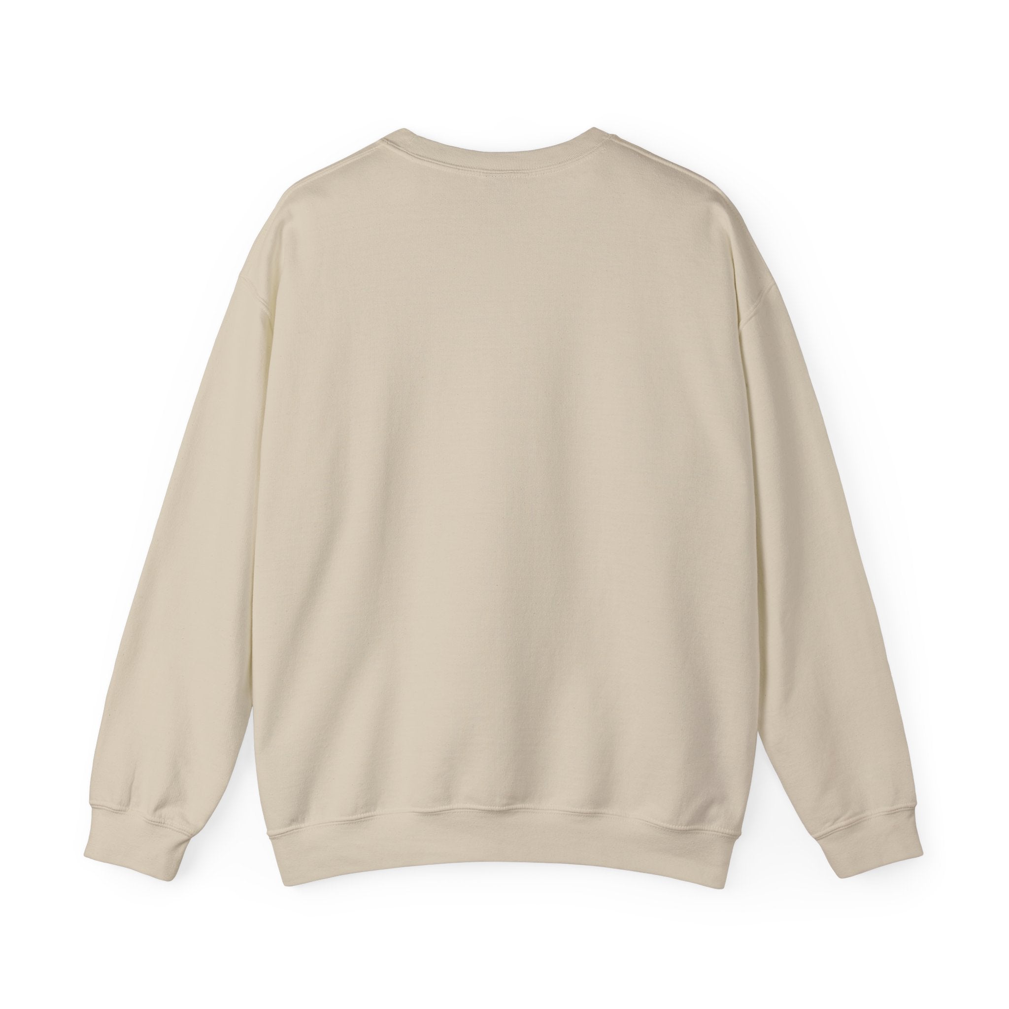 Crewneck Sweatshirt — Black Heart Sketch "#Hashtag 100% Loved" Graphic