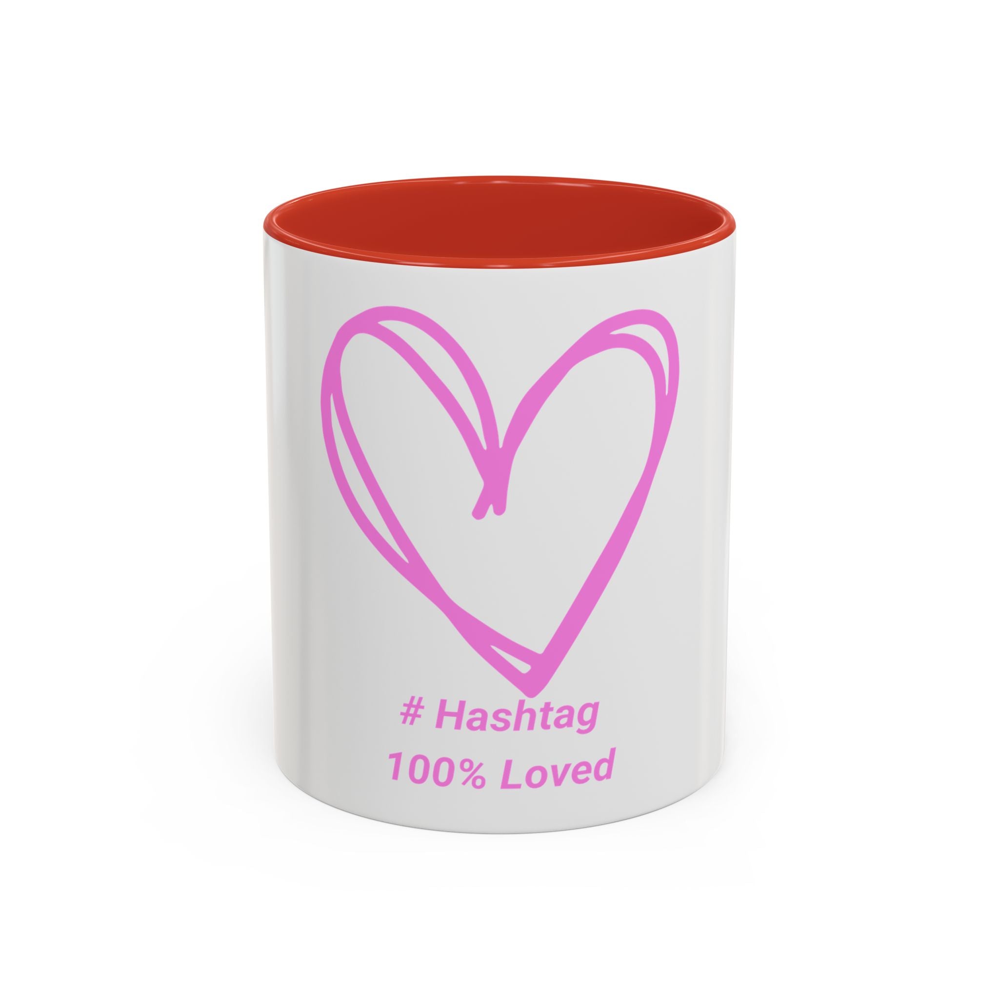 "Made with Love" Ceramic Mug — Heart Accent Edition (11oz & 15oz)