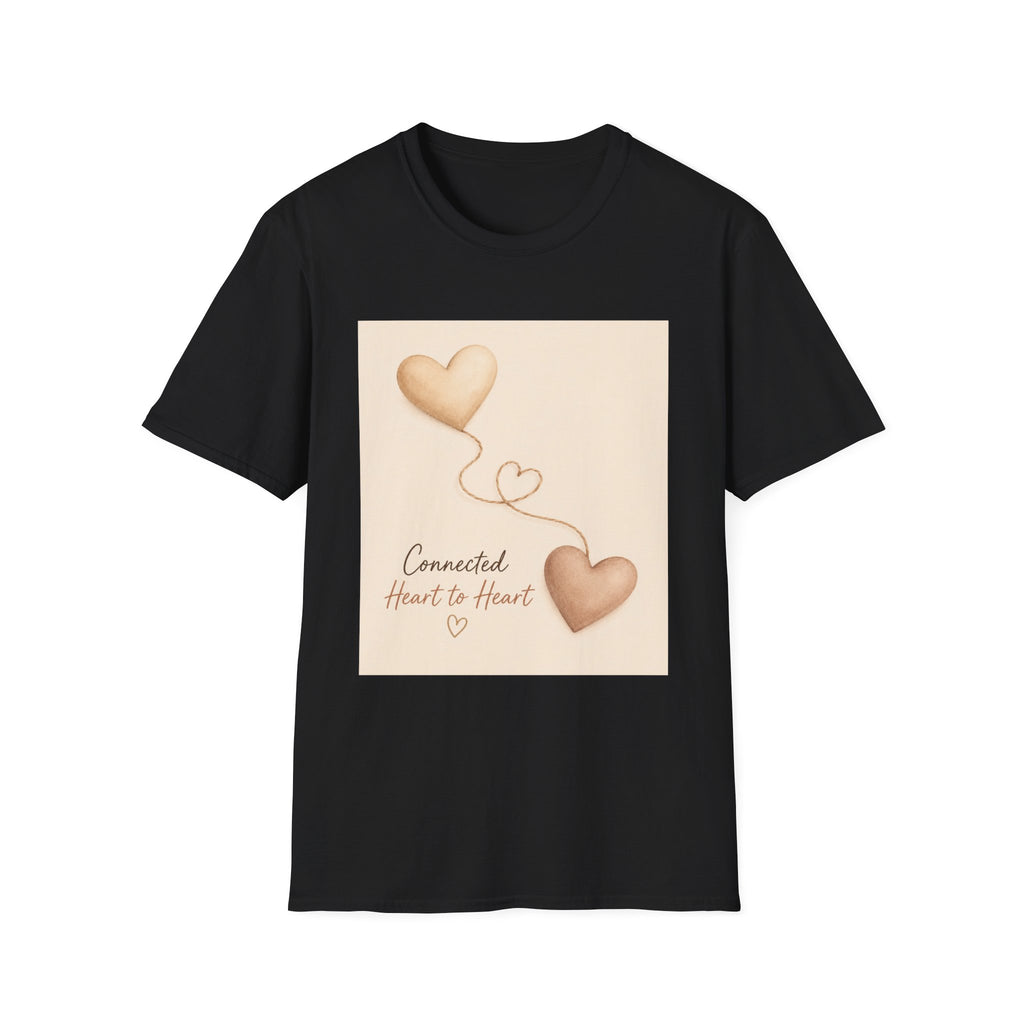 Connected Hearts heart design T-Shirt | love balloon illustration