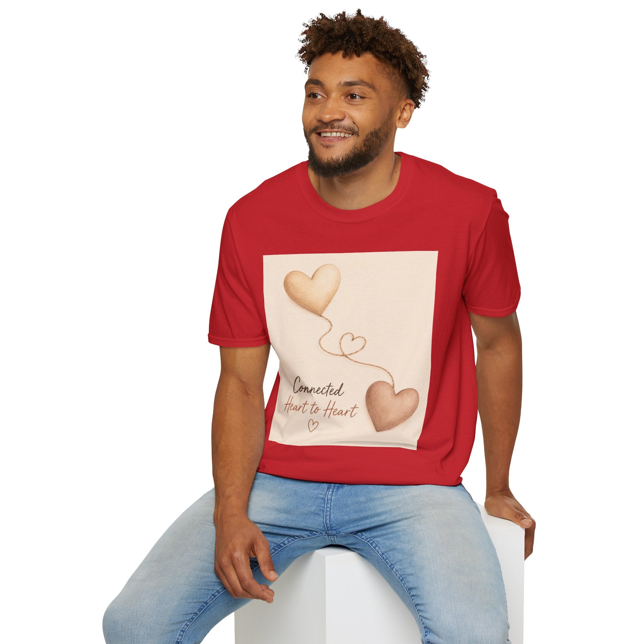 Connected Hearts Tee | Love Balloon Illustration | Heart2Heart