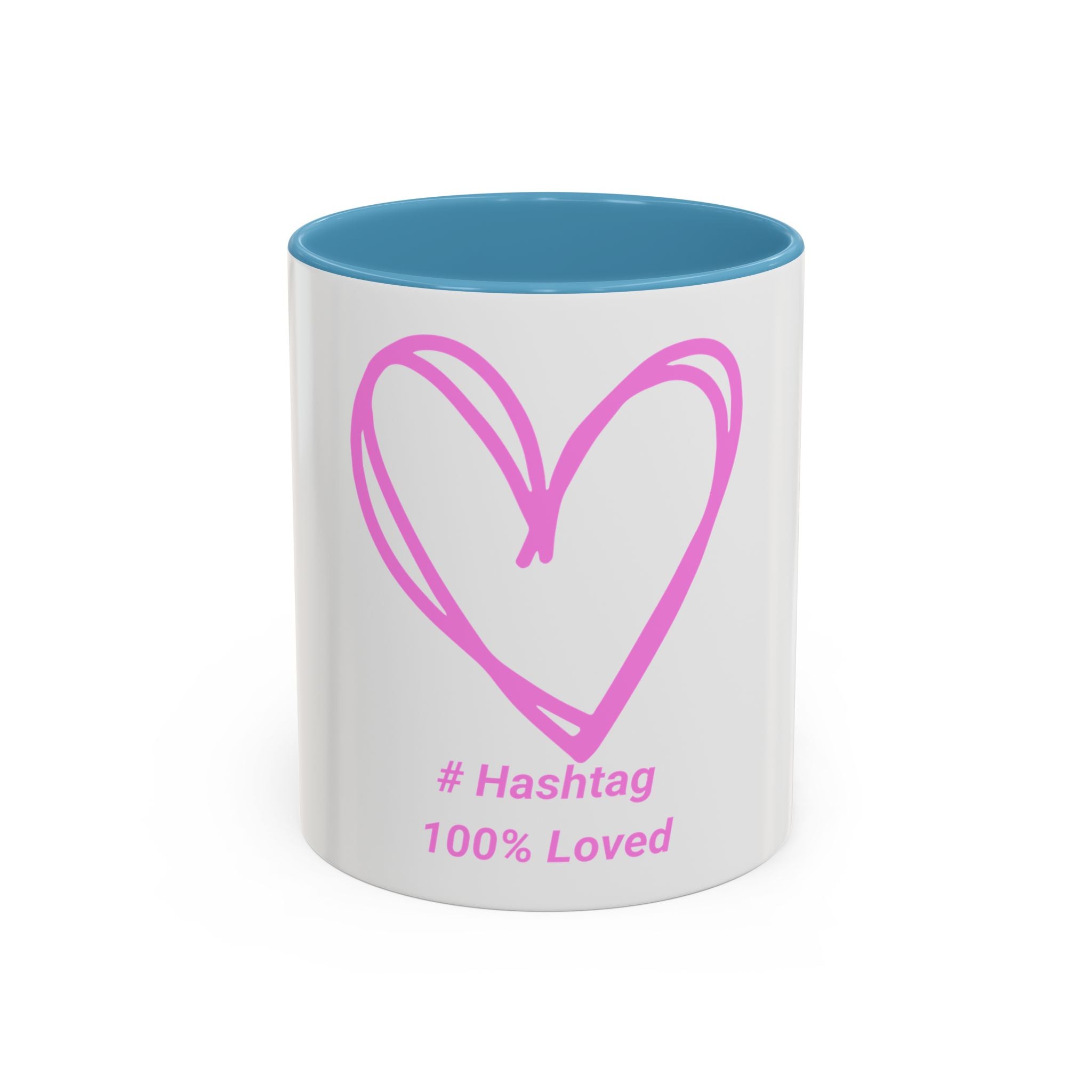 "Made with Love" Ceramic Mug — Heart Accent Edition (11oz & 15oz)