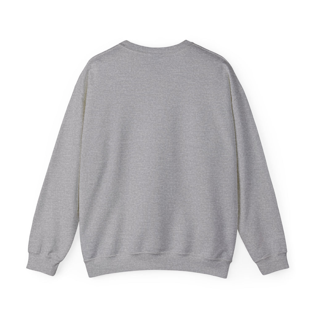 Crewneck Sweatshirt — Black Heart Sketch "#Hashtag 100% Loved" Graphic