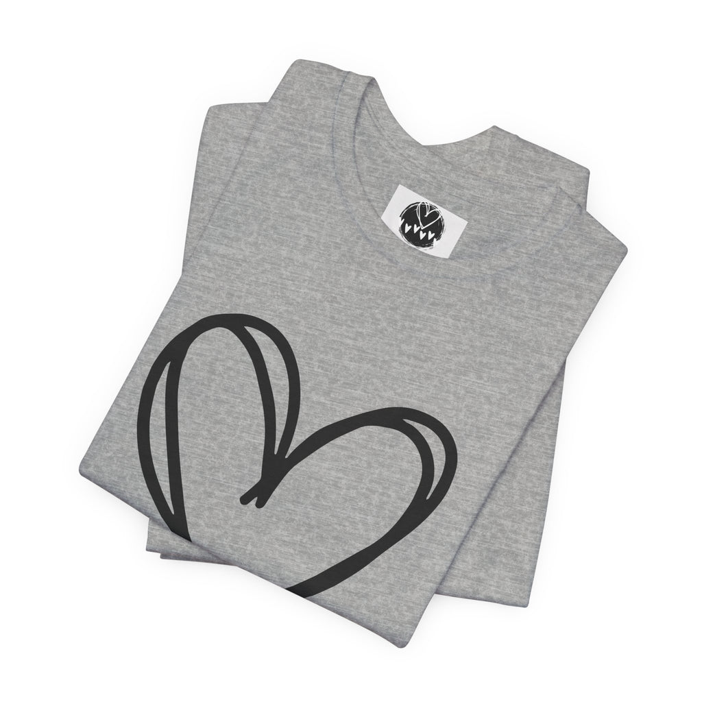 The Boldness of Heart Tee | 100% Loved Graphic T-Shirt