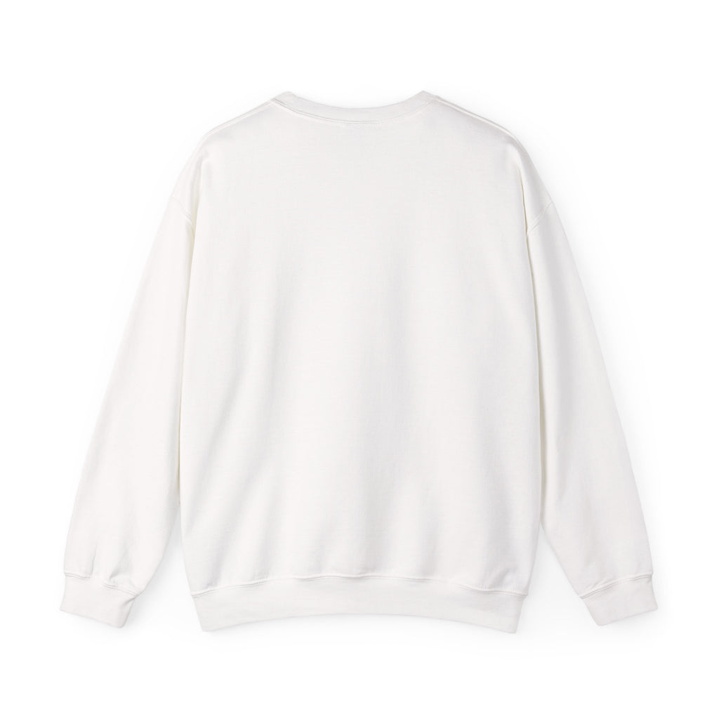 Crewneck Sweatshirt — Black Heart Sketch "#Hashtag 100% Loved" Graphic