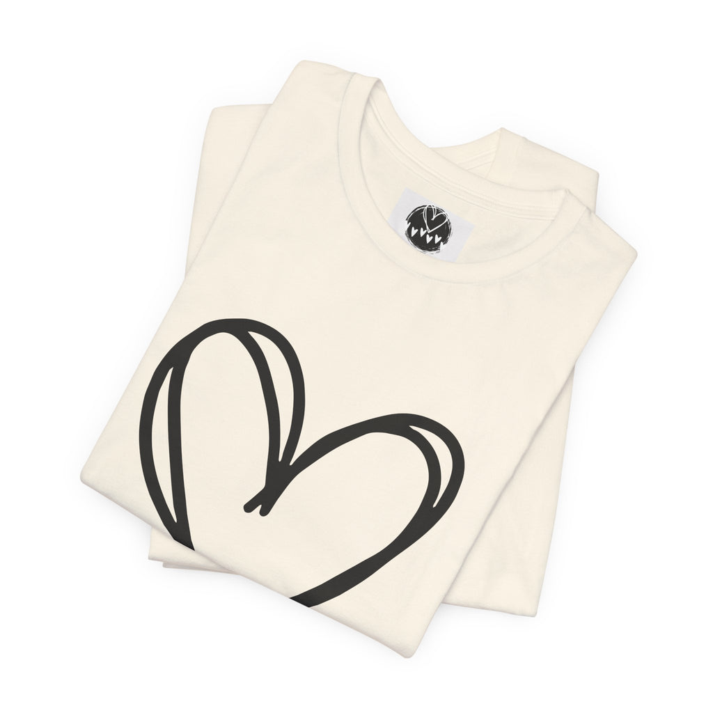 The Boldness of Heart Tee | 100% Loved Graphic T-Shirt