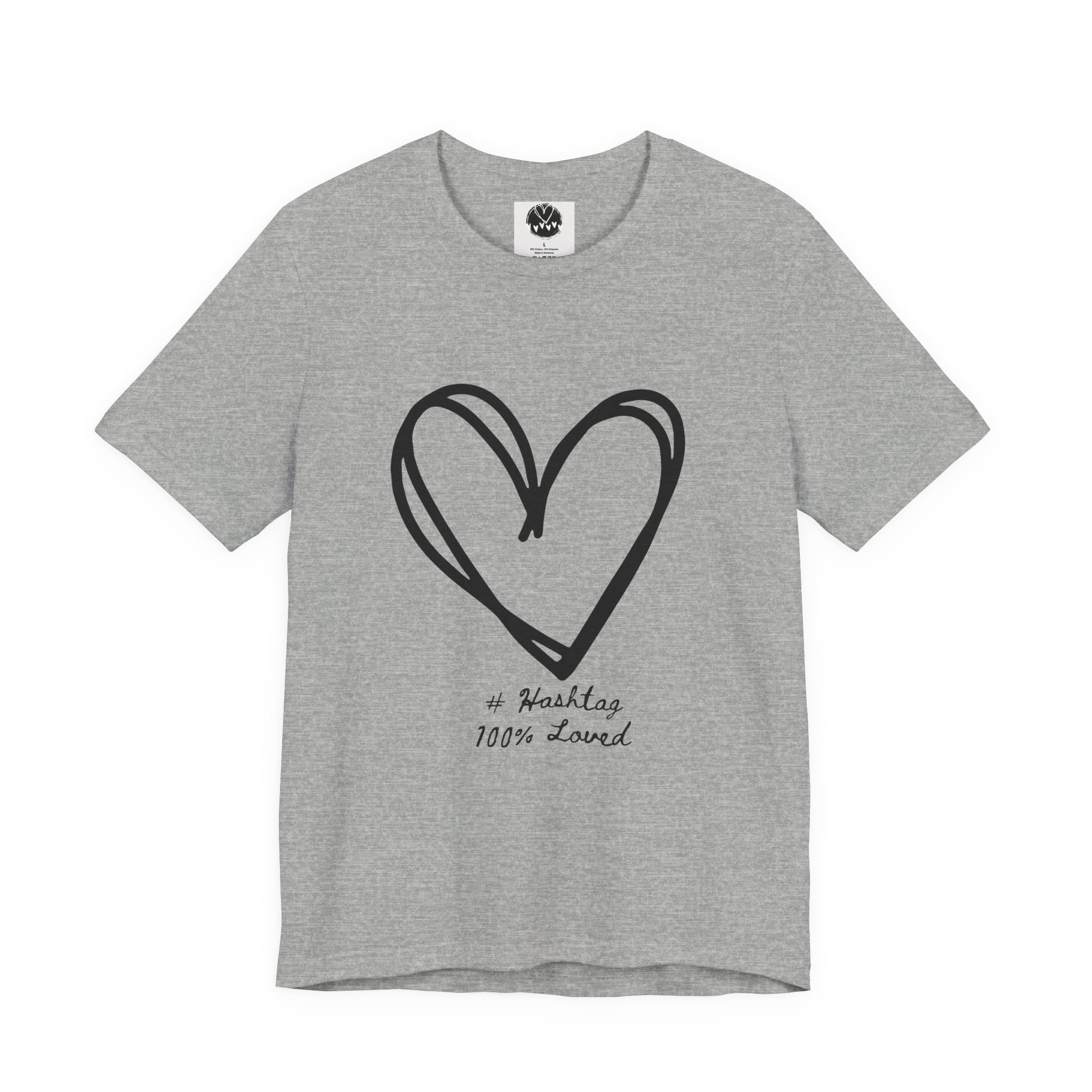 The Boldness of Heart Tee | 100% Loved Graphic T-Shirt