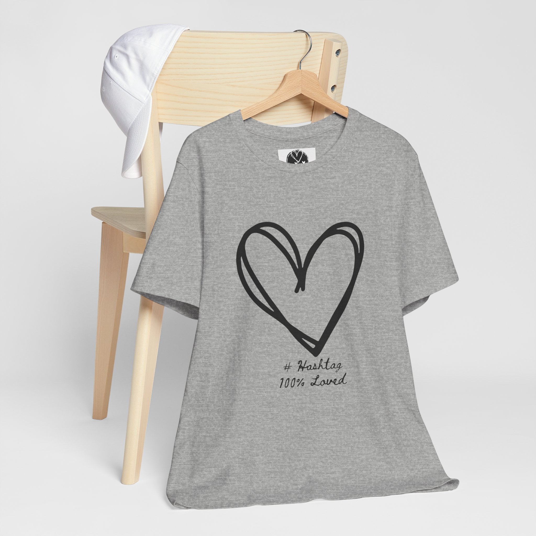 The Boldness of Heart Tee | 100% Loved Graphic T-Shirt